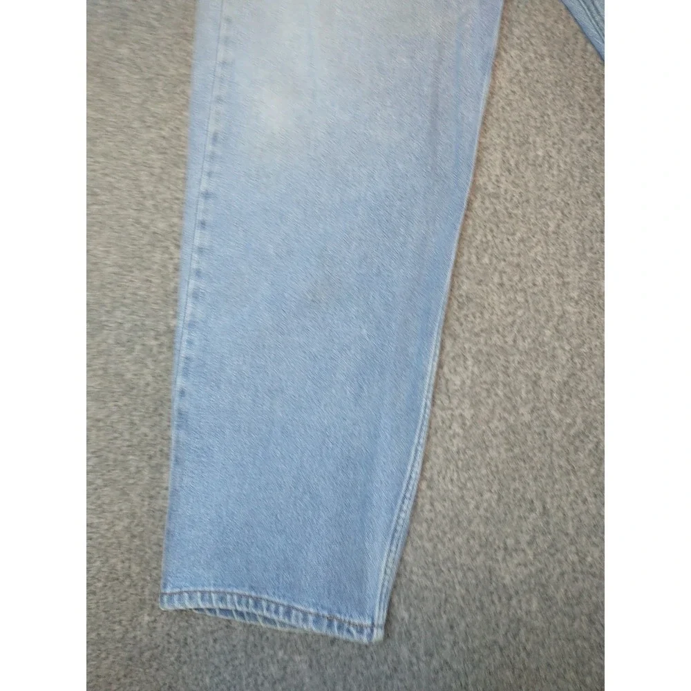 Levis 550 Relaxed Fit Mens Light Wash Blue Denim Jeans W40 L29 Tapered Leg